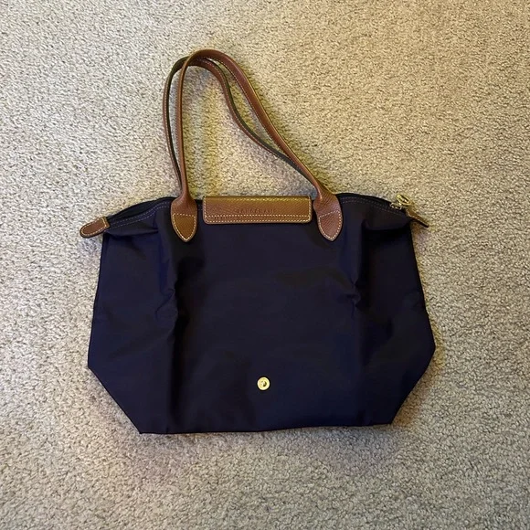 Longchamp Le Pliage Purple Tote Bag size Smalll - Picture 3 of 7